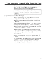 Preview for 51 page of Miele CVA 3660 Operating And Installation Instructions