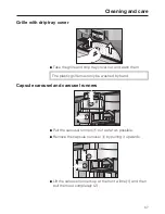 Preview for 57 page of Miele CVA 3660 Operating And Installation Instructions