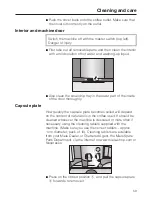 Preview for 59 page of Miele CVA 3660 Operating And Installation Instructions