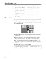 Preview for 60 page of Miele CVA 3660 Operating And Installation Instructions