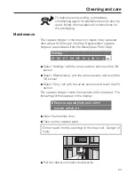 Preview for 63 page of Miele CVA 3660 Operating And Installation Instructions