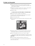 Preview for 70 page of Miele CVA 3660 Operating And Installation Instructions