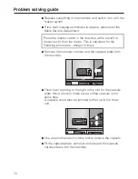 Preview for 76 page of Miele CVA 3660 Operating And Installation Instructions