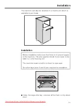 Preview for 81 page of Miele CVA 4060 Operating And Installation Instructions