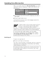 Preview for 16 page of Miele CVA 4060 Operating And Installation Manual