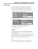 Preview for 51 page of Miele CVA 4060 Operating And Installation Manual