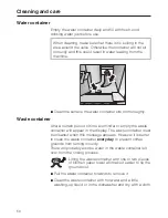 Preview for 56 page of Miele CVA 4060 Operating And Installation Manual