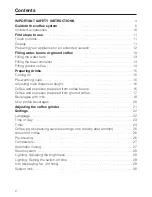 Preview for 2 page of Miele CVA 4066 Operating And Installation Instructions