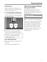 Preview for 17 page of Miele CVA 4066 Operating And Installation Instructions