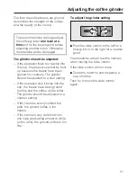 Preview for 21 page of Miele CVA 4066 Operating And Installation Instructions