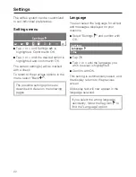 Preview for 22 page of Miele CVA 4066 Operating And Installation Instructions