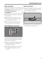 Preview for 49 page of Miele CVA 4066 Operating And Installation Instructions