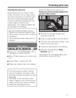 Preview for 51 page of Miele CVA 4066 Operating And Installation Instructions