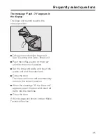 Preview for 65 page of Miele CVA 4066 Operating And Installation Instructions