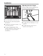 Preview for 74 page of Miele CVA 4066 Operating And Installation Instructions