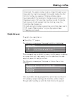 Preview for 19 page of Miele CVA 4080 Operating And Installation Manual