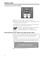 Preview for 22 page of Miele CVA 4080 Operating And Installation Manual