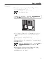 Preview for 25 page of Miele CVA 4080 Operating And Installation Manual