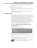 Preview for 37 page of Miele CVA 4080 Operating And Installation Manual