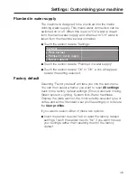 Preview for 49 page of Miele CVA 4080 Operating And Installation Manual