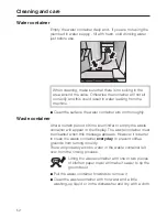 Preview for 52 page of Miele CVA 4080 Operating And Installation Manual