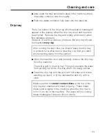 Preview for 53 page of Miele CVA 4080 Operating And Installation Manual