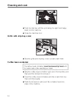 Preview for 54 page of Miele CVA 4080 Operating And Installation Manual