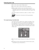 Preview for 60 page of Miele CVA 4080 Operating And Installation Manual