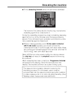 Preview for 67 page of Miele CVA 4080 Operating And Installation Manual