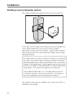 Preview for 82 page of Miele CVA 4080 Operating And Installation Manual