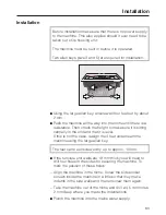 Preview for 83 page of Miele CVA 4080 Operating And Installation Manual