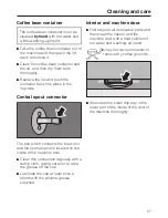 Preview for 57 page of Miele CVA 5060 Operating And Installation Manual