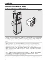 Preview for 74 page of Miele CVA 5060 Operating And Installation Manual