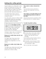 Preview for 26 page of Miele CVA 5060 User Manual