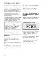 Preview for 26 page of Miele CVA 5065 Operating And Installation Manual