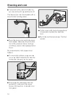 Preview for 54 page of Miele CVA 5065 Operating And Installation Manual