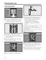 Preview for 56 page of Miele CVA 5065 Operating And Installation Manual