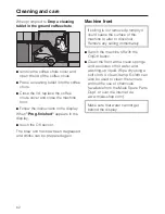 Preview for 62 page of Miele CVA 5065 Operating And Installation Manual