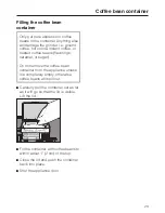 Preview for 23 page of Miele CVA 615 Operating And Installation Manual