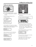 Preview for 25 page of Miele CVA 615 Operating And Installation Manual