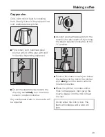 Preview for 29 page of Miele CVA 615 Operating And Installation Manual