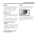 Preview for 35 page of Miele CVA 615 Operating And Installation Manual