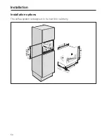 Preview for 56 page of Miele CVA 615 Operating And Installation Manual