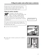 Предварительный просмотр 27 страницы Miele CVA 620 Operating Instructions Manual