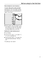 Предварительный просмотр 21 страницы Miele CVA 6401 Operating And Installation Instructions