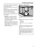 Предварительный просмотр 27 страницы Miele CVA 6401 Operating And Installation Instructions