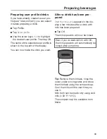 Предварительный просмотр 33 страницы Miele CVA 6401 Operating And Installation Instructions