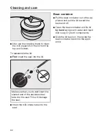 Предварительный просмотр 60 страницы Miele CVA 6401 Operating And Installation Instructions