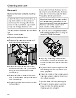 Предварительный просмотр 62 страницы Miele CVA 6401 Operating And Installation Instructions