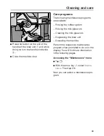 Предварительный просмотр 63 страницы Miele CVA 6401 Operating And Installation Instructions